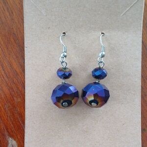 Chic Multicolor Beaded Drop Earrings